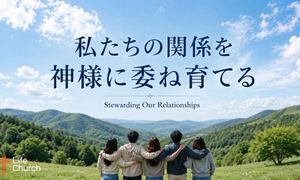 私たちの関係を神様に委ね育てる Stewarding our relationships